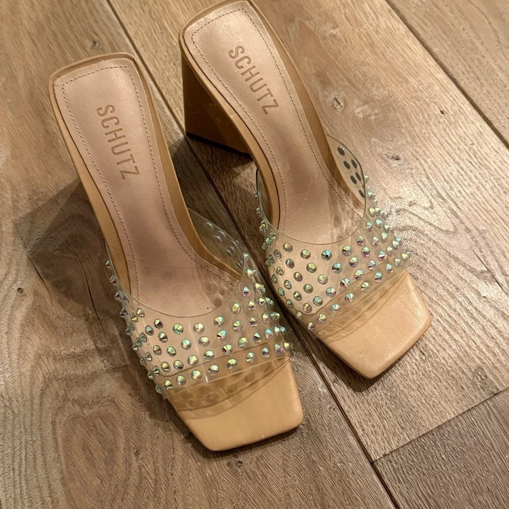 Schutz Lizah Crystal Mule